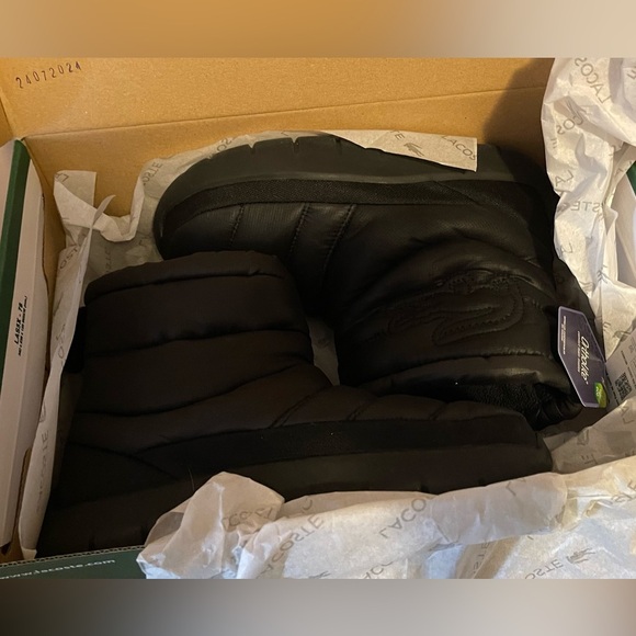 Lacoste Women's Serve Slipper Mid- Size 6- NIB and Tag - Picture 7 of 10